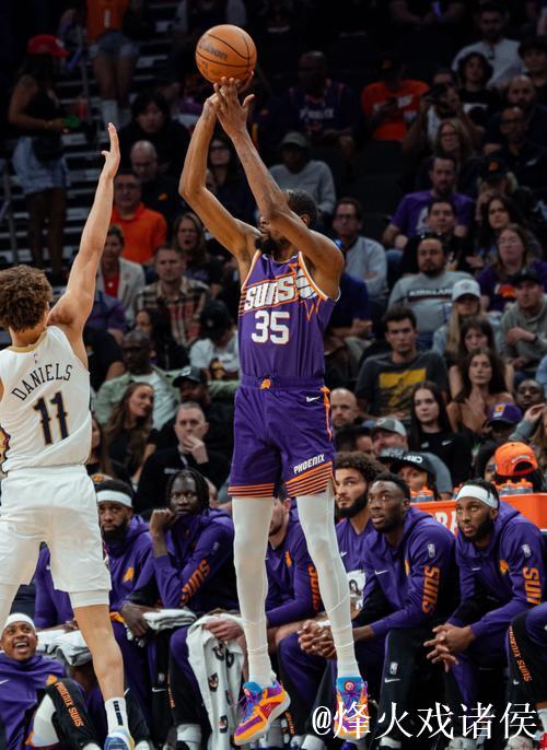 杜兰特封盖默里反击上篮，第四节已经连续送出三记封盖